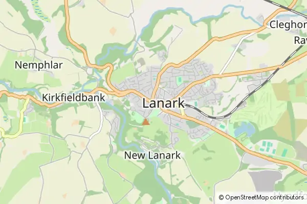 Mapa Lanark
