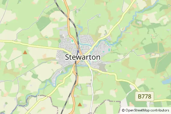 Mapa Stewarton