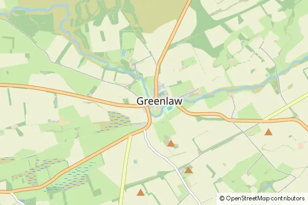 Mapa Greenlaw