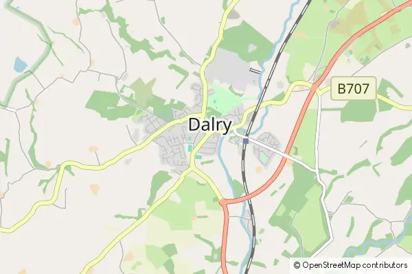 Mapa Dalry