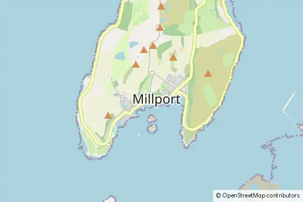 Mapa Millport