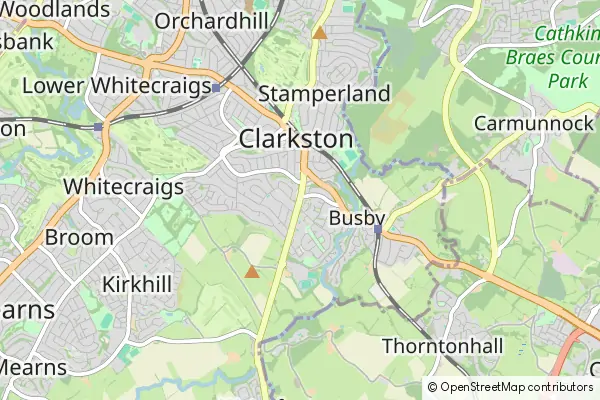 Mapa Clarkston