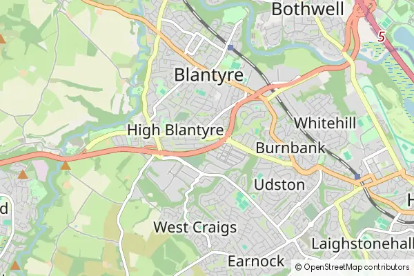 Mapa Blantyre