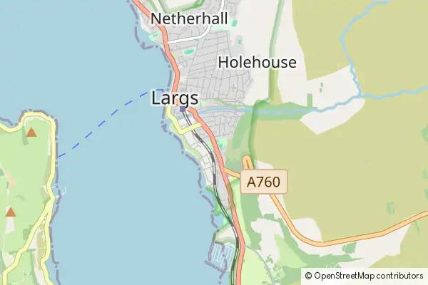 Mapa Largs