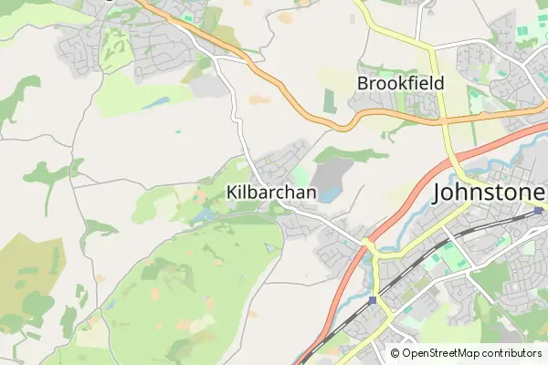 Mapa Kilbarchan