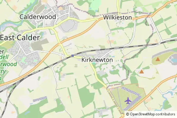 Mapa Kirknewton