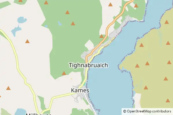 Mapa Tighnabruaich