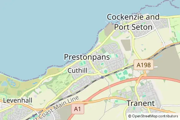 Mapa Prestonpans