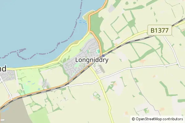 Mapa Longniddry