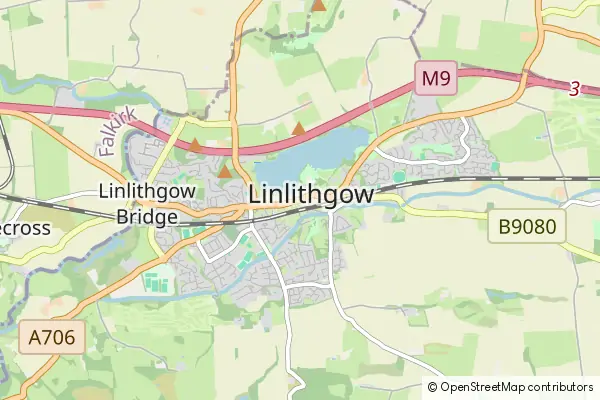 Mapa Linlithgow