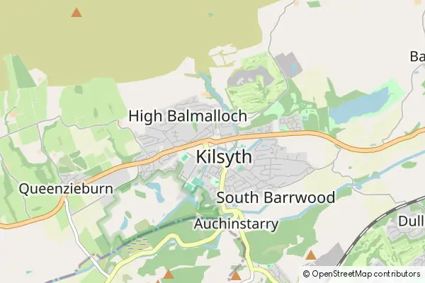 Mapa Kilsyth