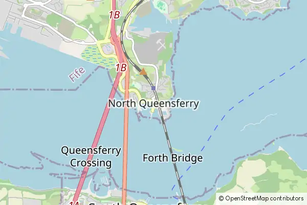 Mapa North Queensferry