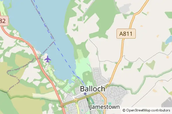 Mapa Balloch