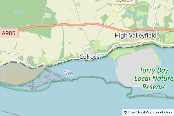 Mapa Culross