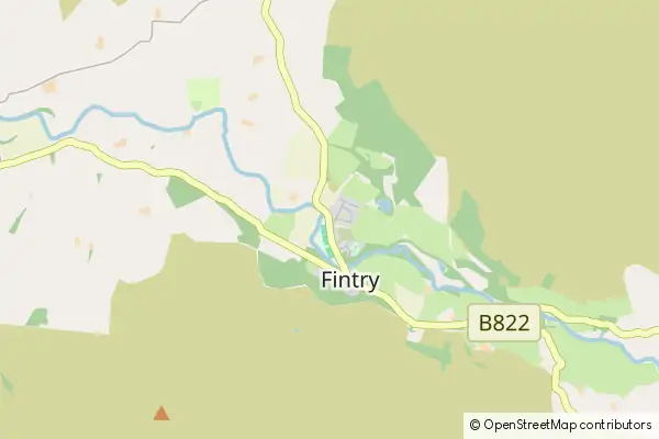 Mapa Fintry