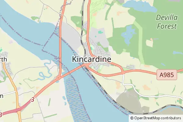 Mapa Kincardine