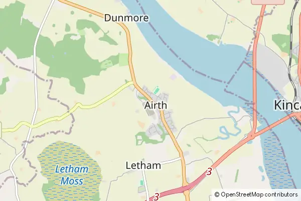 Mapa Airth