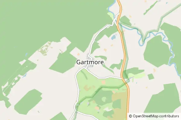 Mapa Gartmore