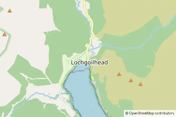 Mapa Lochgoilhead