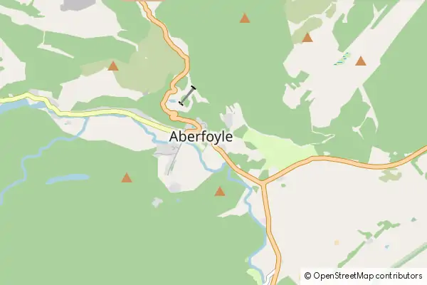 Mapa Aberfoyle