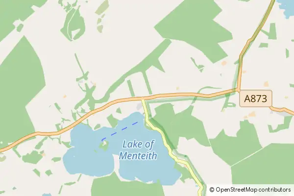 Mapa Port of Menteith