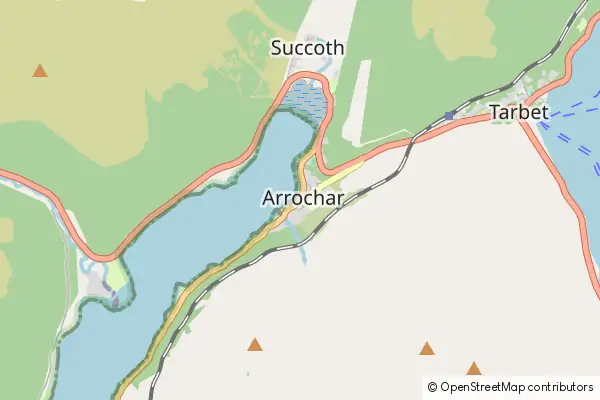 Mapa Arrochar