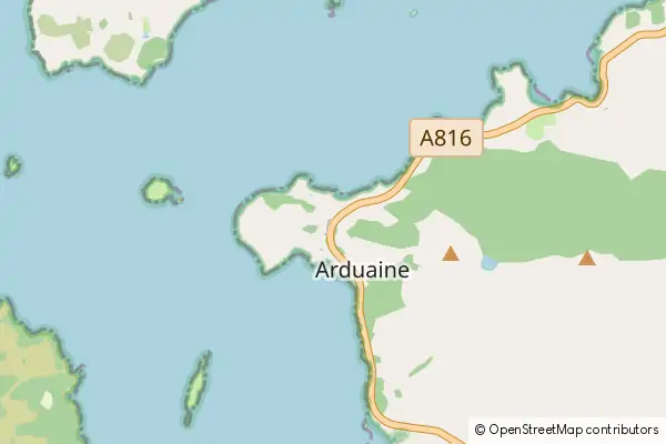 Mapa Arduaine