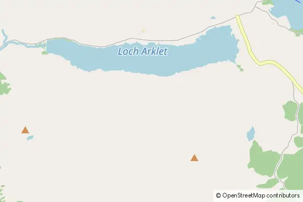 Mapa Park Narodowy Loch Lomond and The Trossachs