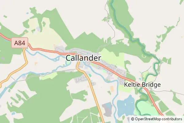 Mapa Callander