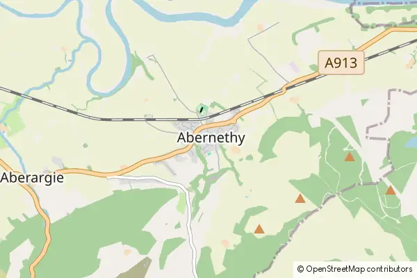 Mapa Abernethy