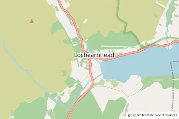 Mapa Lochearnhead