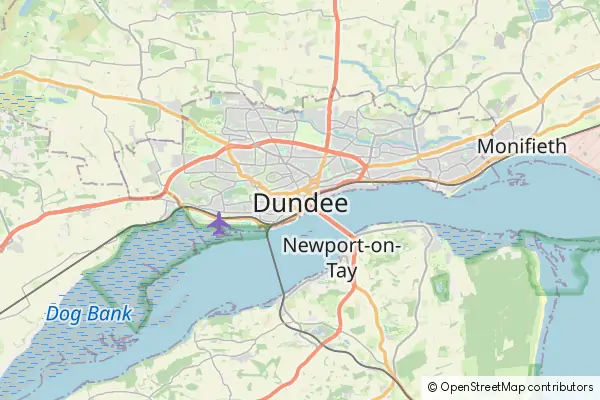 Mapa Dundee