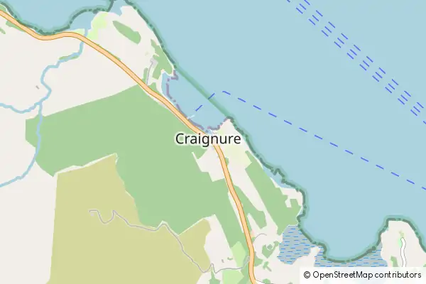 Mapa Craignure