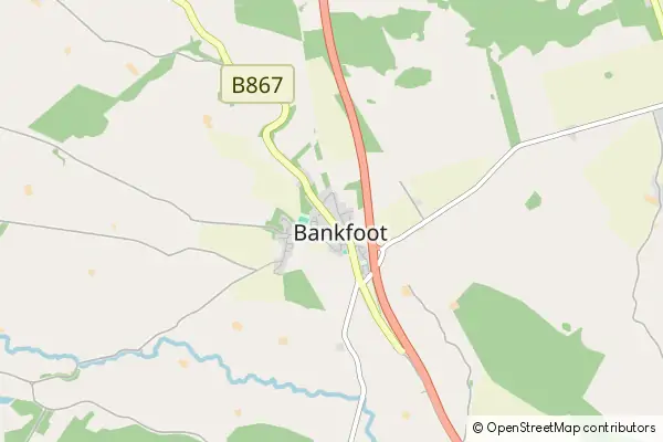 Mapa Bankfoot