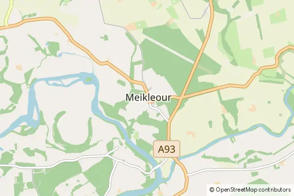 Mapa Meikleour