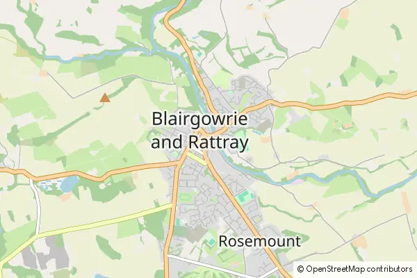 Mapa Blairgowrie