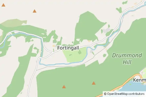 Mapa Fortingall