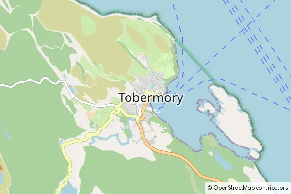 Mapa Tobermory