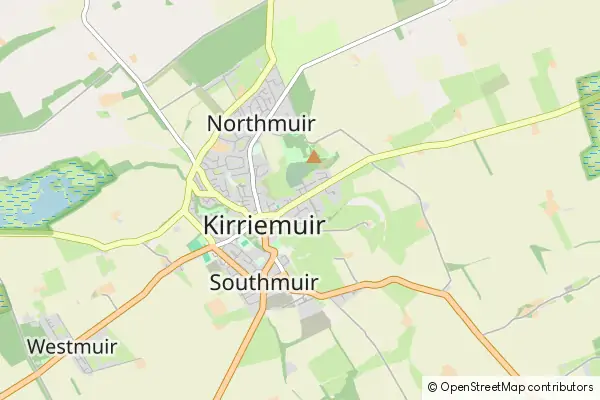 Mapa Kirriemuir