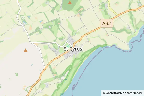 Mapa St Cyrus