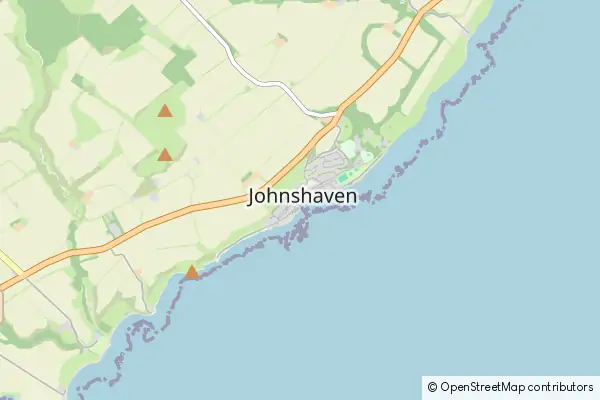 Mapa Johnshaven