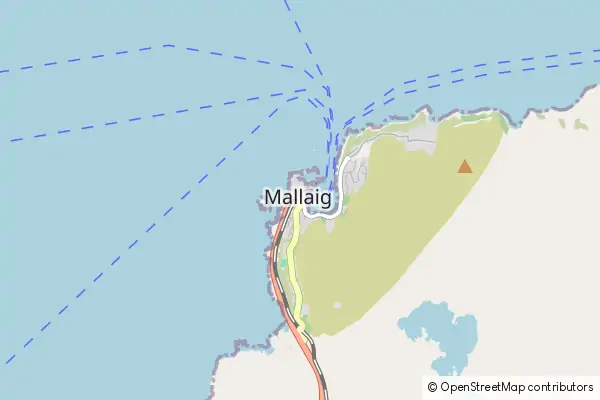 Mapa Mallaig