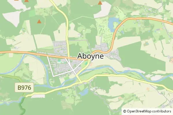 Mapa Aboyne