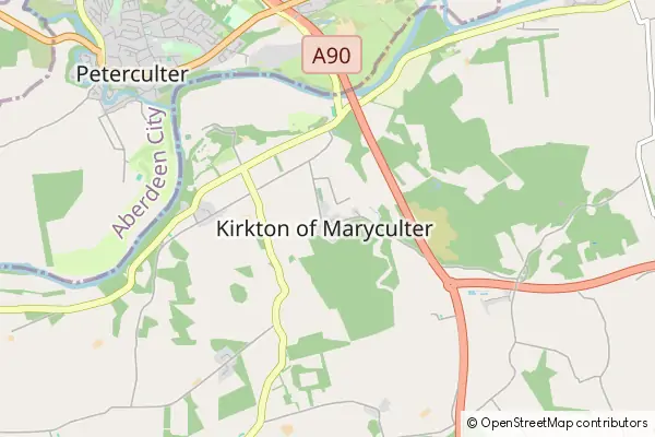 Mapa Maryculter