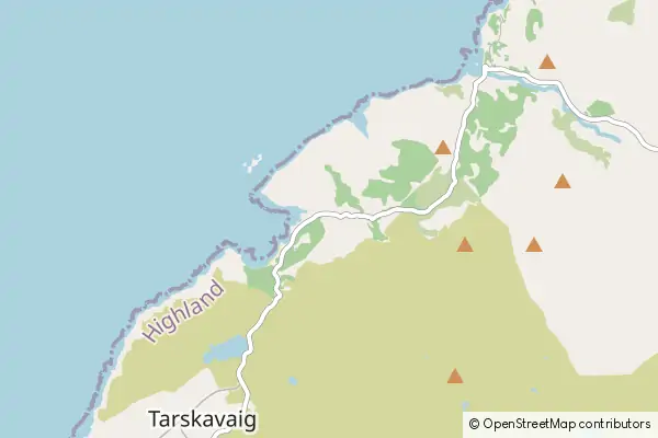 Mapa Tokavaig