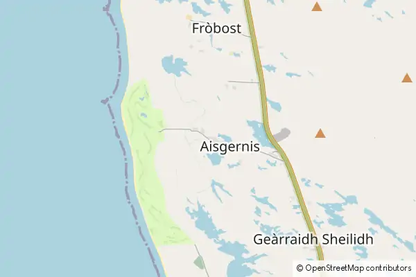 Mapa Askernish