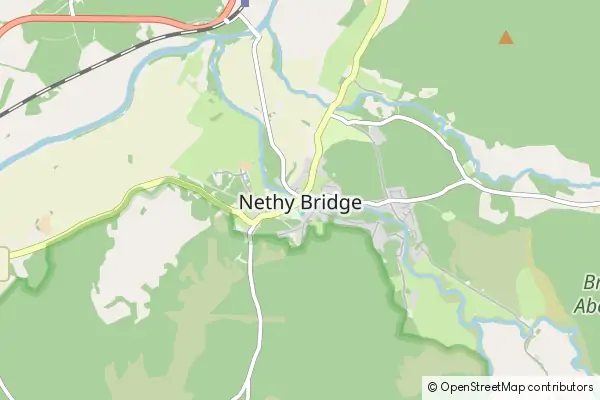 Mapa Nethy Bridge