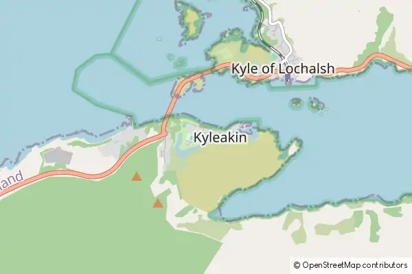 Mapa Kyleakin