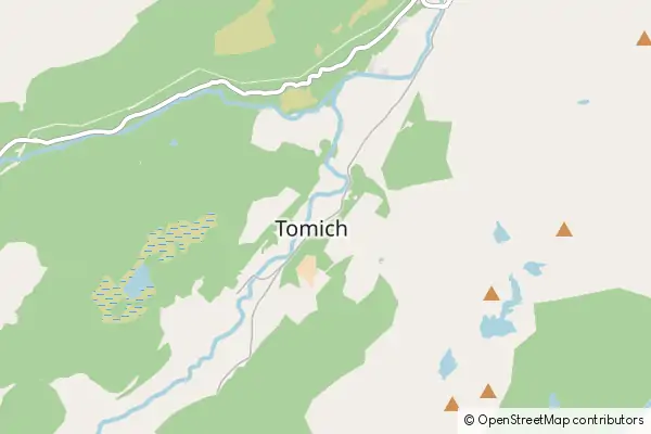 Mapa Tomich