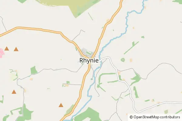 Mapa Rhynie